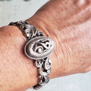 Sterling Silver cuff braclet